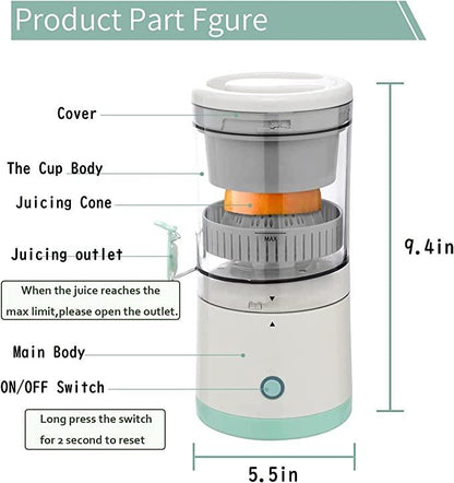 Electric Healthy Juicer : Ideal for juicing halved citrus fruits